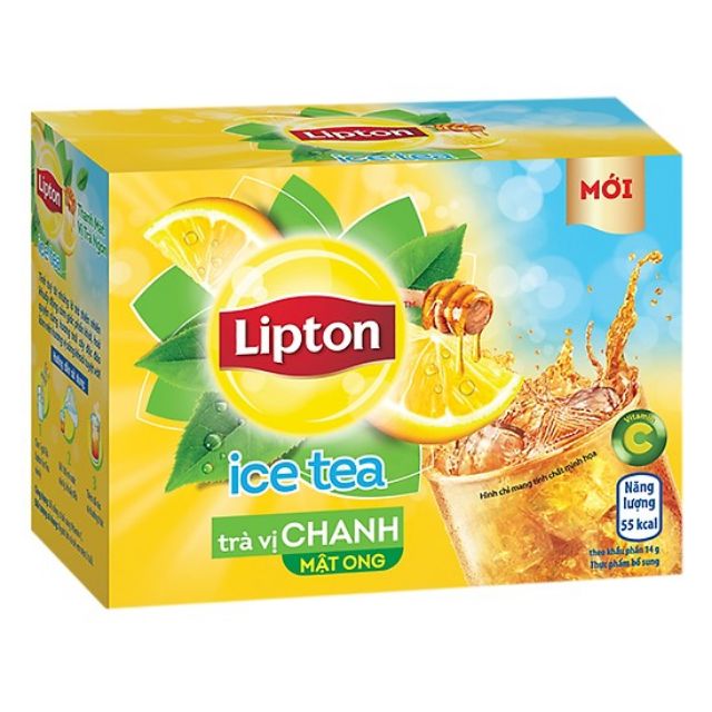 Trà lipton hòa tan hương chanh mật ong